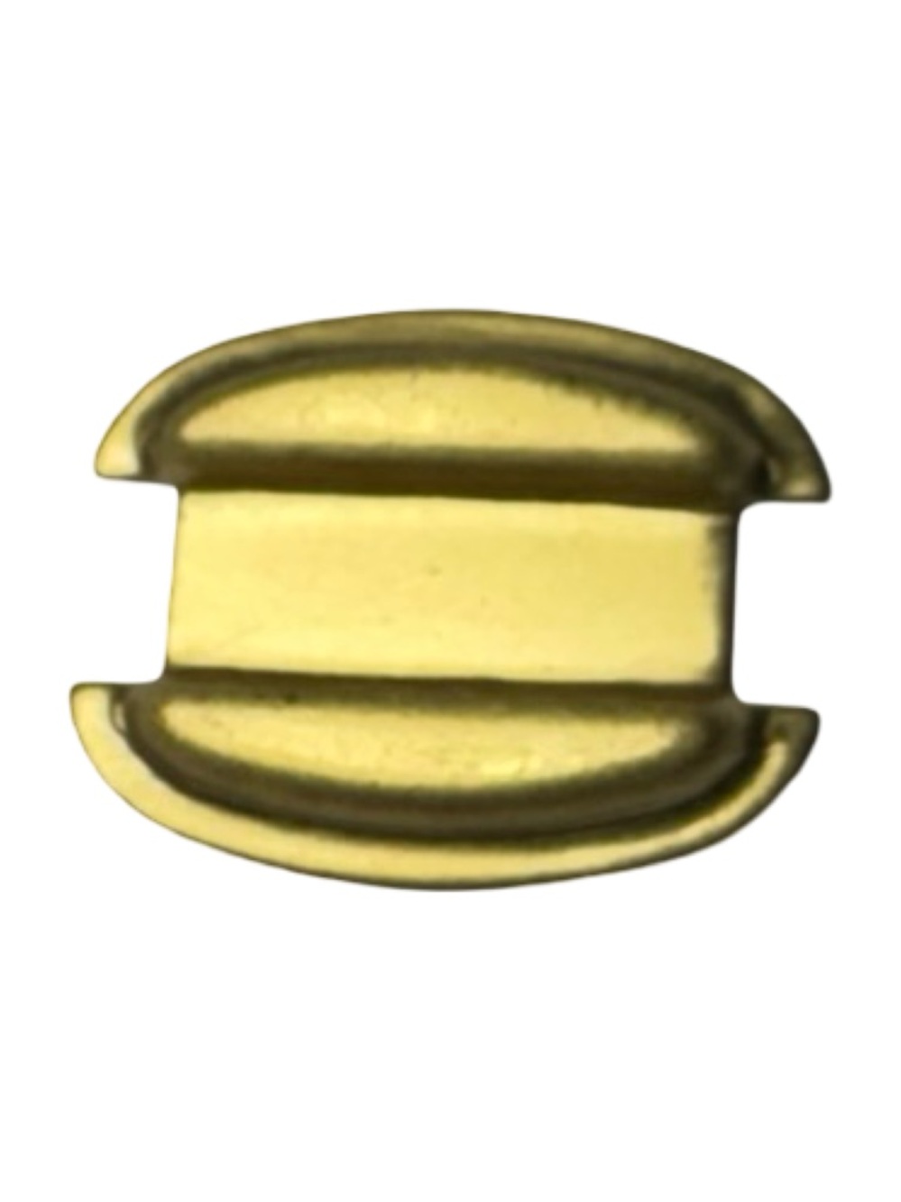NEW COACH TURNLOCK BRASS PLATE HARDWARE